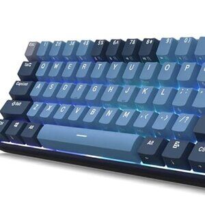 RK ROYAL KLUDGE RK61 Plus Wireless Keyboard w/ Tape Mod - Open Box
